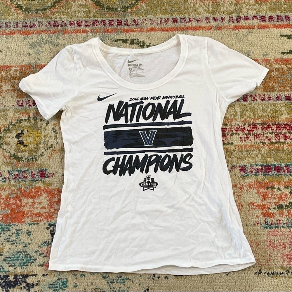 Women's Villanova Wildcats 2016 National Champions Basketball The Nike Tee